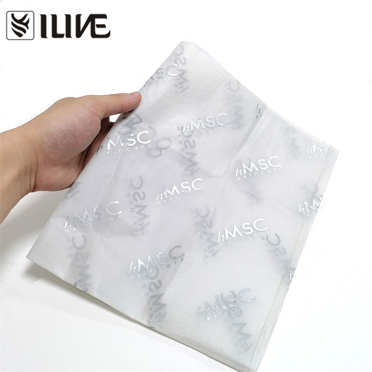 Water-Proof Packing Paper Wholesale Custom Printed Logo Tissue Paper For Gift