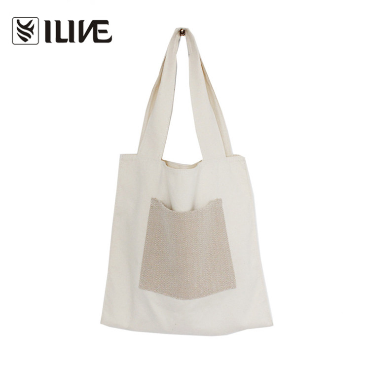 Beige Cotton Bag