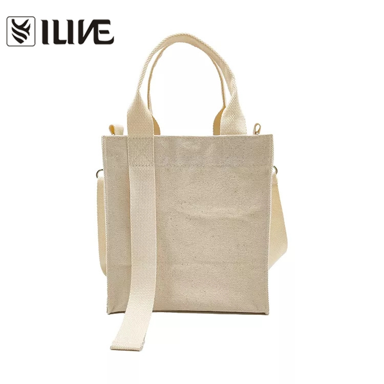 Beige Canvas Bag