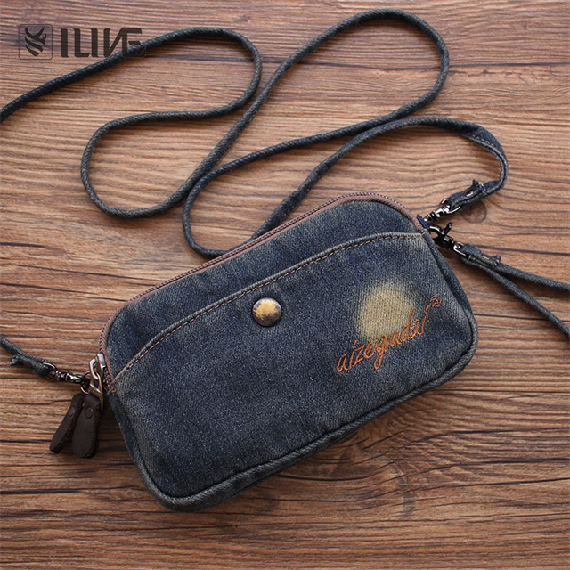 Denim Mini Bag