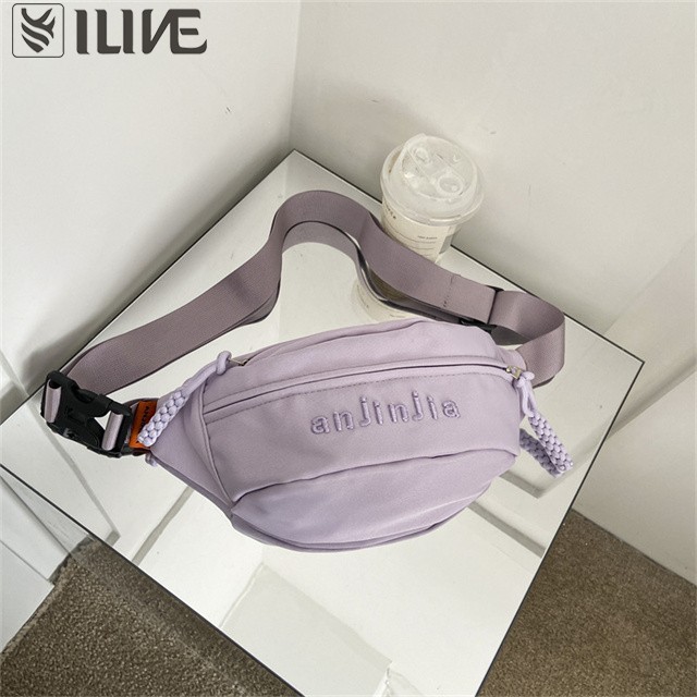 Solid Waist Bag-YLWB026