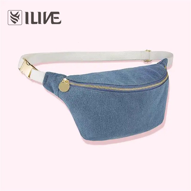 Denim Chest Bag-YLWB059